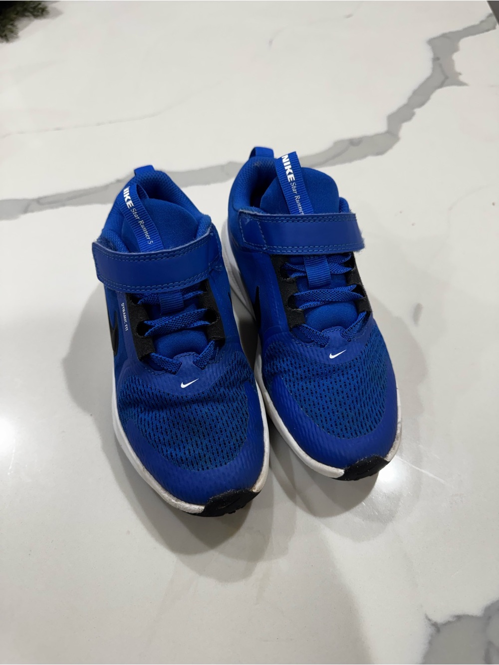 Nike Kids Royal Blue Velcro Athletic Sneakers